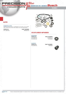 Busch Pressure Bypass Spring Part# 43506600