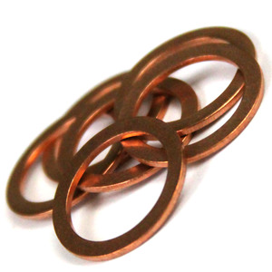 Sealing ring, Copper, Becker, U Series, Part# 94802910000 Sealing ring, Copper, Becker, U Series, Part# 94802910000